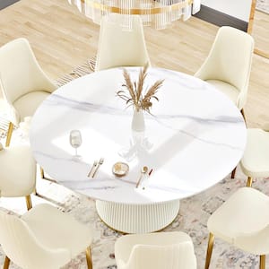 White - Seats 8 - Kitchen & Dining Tables - Kitchen & Dining Room ...