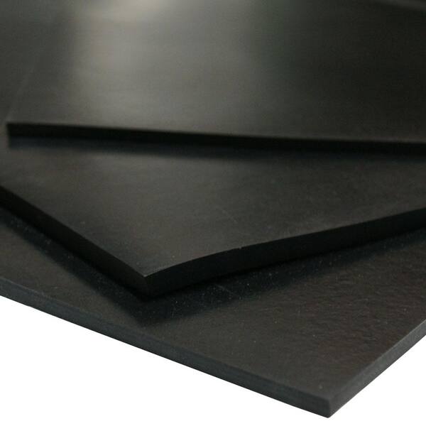 Sheet Black No Backing 36 Length 24 Width Smooth Finish 60 Shore A Styrene Butadiene Rubber 1/2 Thickness SBR Sheet Black No Backing 36 Length 24 Width Smooth Finish 60 Shore A Styrene Butadiene Rubber 1/2 Thickness SBR