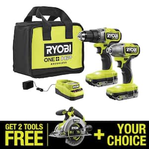 Ryobi One+ HP 18V Brushless Cordless Compact 6-1/2 in. Circular Saw (Tool Only)