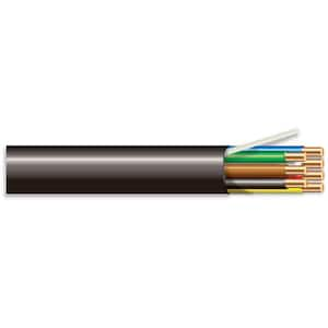 125 ft. 18/7 Black Solid Copper Sprinkler Wire