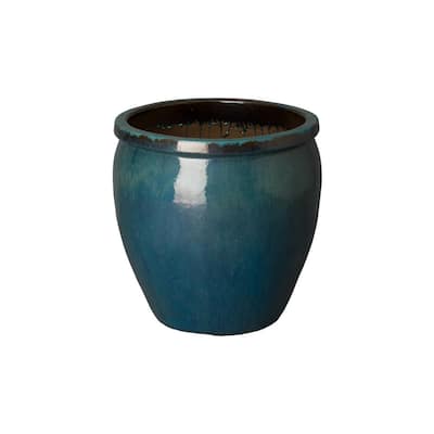 Emissary 26 in. Tall Falling Rain Ceramic Jar 4046FR - The Home Depot