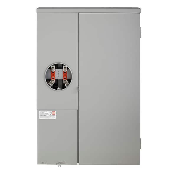 150 Amp 30-Space, 30-Circuit Outdoor All-In-One Meter Load Center Combo with Main Circuit Breaker LJ315-BED