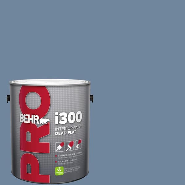 BEHR PRO 1 gal. #S520-5 Thundercloud Dead Flat Interior Paint