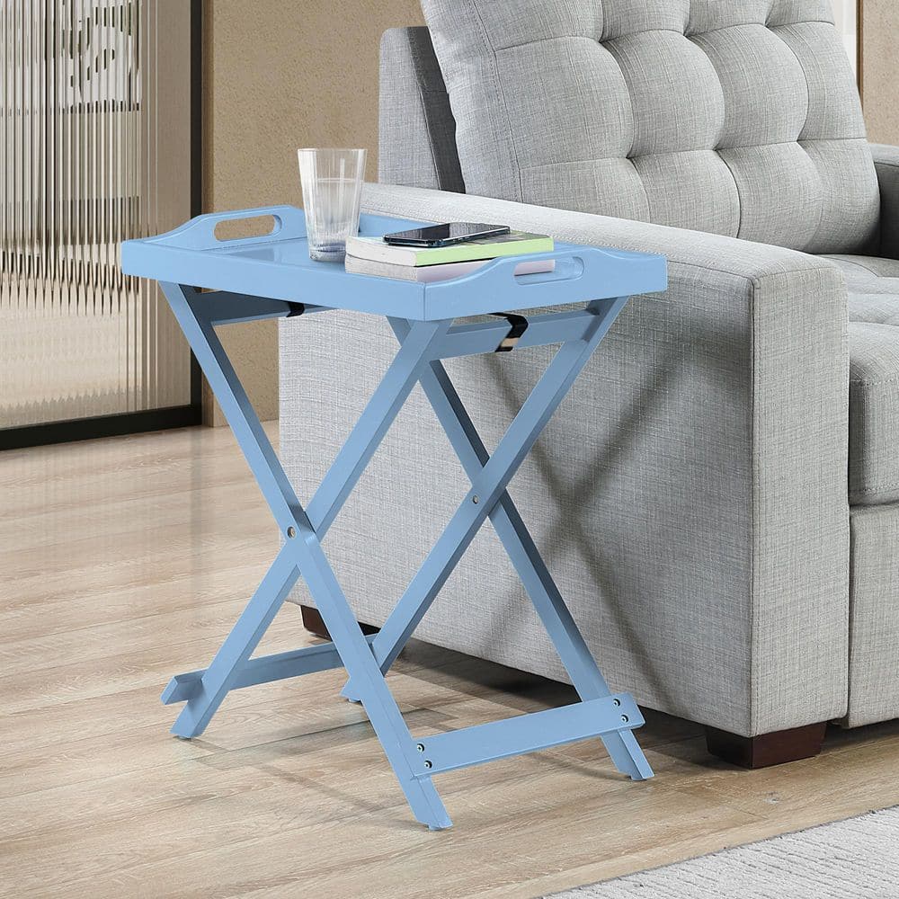 Convenience Concepts Designs2Go 22 in. Blue Standard Rectangle