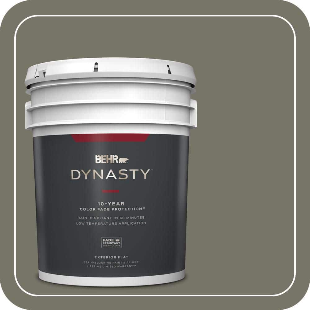 5 gal. #BXC-44 Pepper Mill Flat Exterior Stain-Blocking Paint & Primer price history on PriceWatchPro