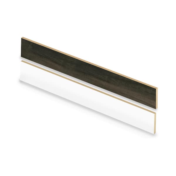 Cap A Tread Shady Grove Pine 47 in. L x 7.37 in. W x 0.56 in. T Vinyl Overlay Stair Reversible Riser