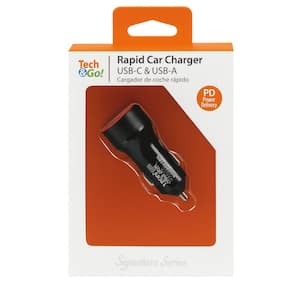 2-Port Car Charger, PD