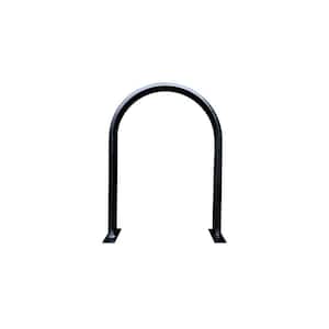 Dero Hoop Rack Galvanized In-Ground Mount HR-IG-GV - The Home Depot