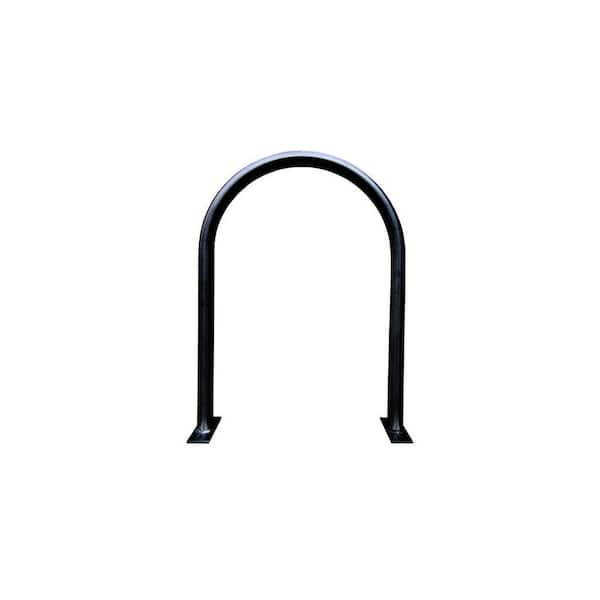 Powder Coat Hoop Rack In-Ground Mount