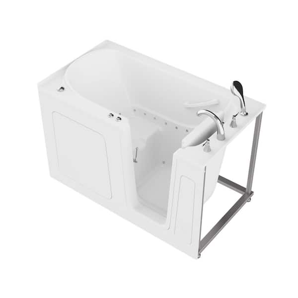Universal Tubs HD Series 32 in. x 60 in. Right Drain Quick Fill Walk-In Air Tub in White