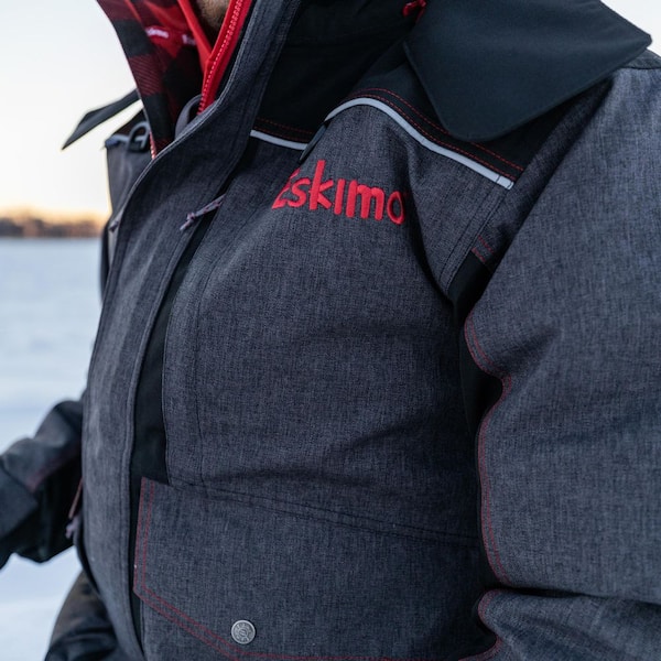 Eskimo Men's Keeper Jacket, Large, Forged Iron