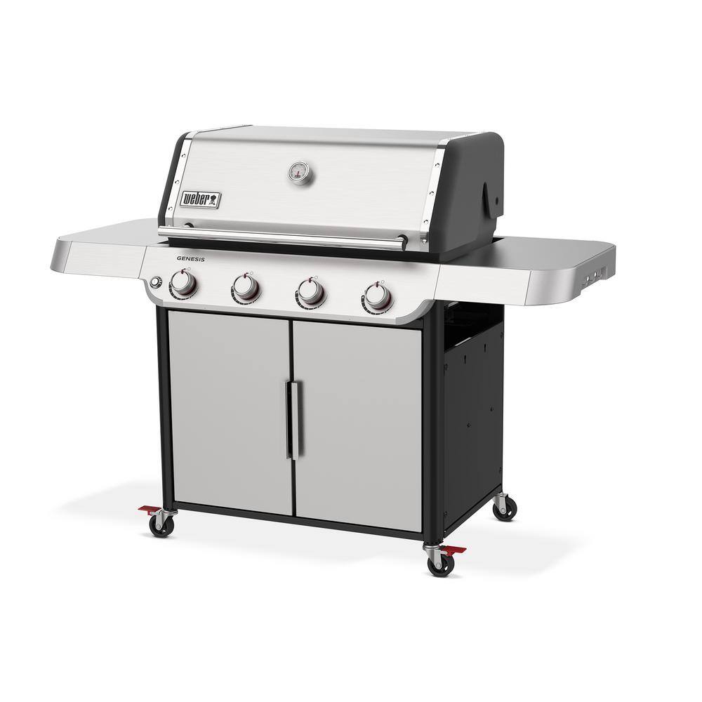 Genesis S-415 Stainless Steel 4-Burner Propane Gas Grill