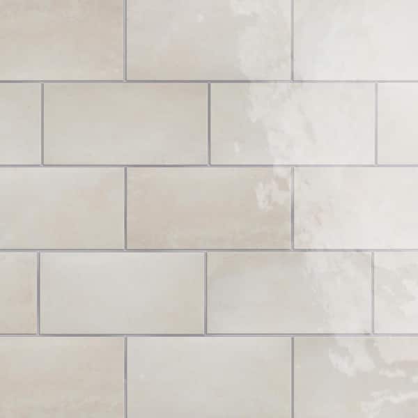 Camden Antique Bianco 4 in. x 8 in. Ceramic Wall Tile (11.5 sq. ft. /Case)