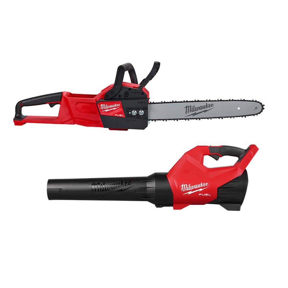 M18 FUEL 18V 16 in. Brushless Cordless Battery Powered Chainsaw with M18 FUEL Blower (2-Tool) price history on PriceWatchPro