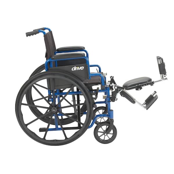 Drive Medical 16 in. x 18 in. Titanium Gel/Foam Wheelchair Cushion fpt-2 -  The Home Depot