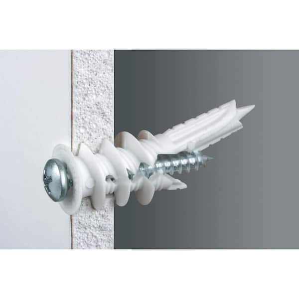 250 #6-#8 Zinc Drywall Anchors Twist Anchors Short