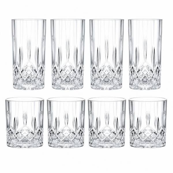  crystal グラス　11個セット Numhew Clear Crystal Glass Cups Set with 11 oz. Old Fashioned