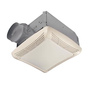 50 CFM Ceiling Bathroom Exhaust Fan with Incandescent Light