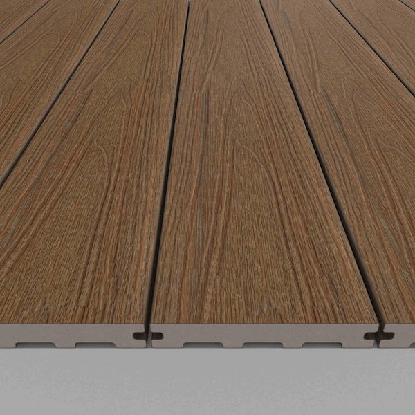NewTechWood Bell Series 0.88 in. x 5.5 in. x 8 ft. Grooved