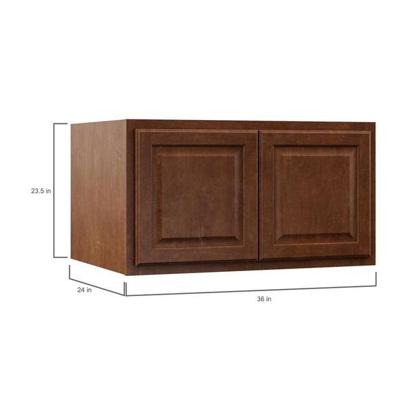 Hampton bay hampton assembled wall bridge online kitchen cabinet