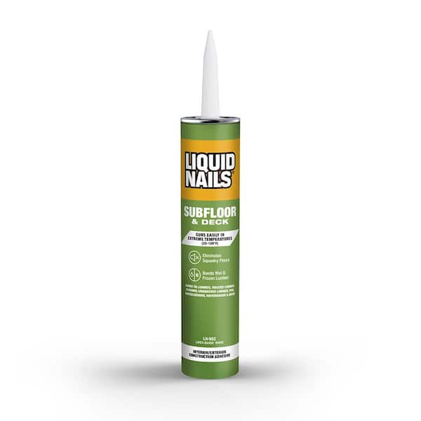 Liquid Nails Subfloor and Deck 10 oz. Tan Low VOC Construction Adhesive