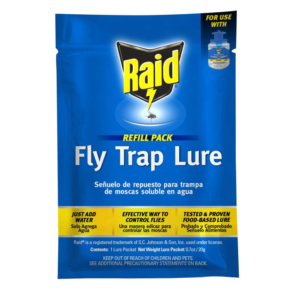  Raid, 4 Pack, Discreet Window Fly Trap : Patio, Lawn