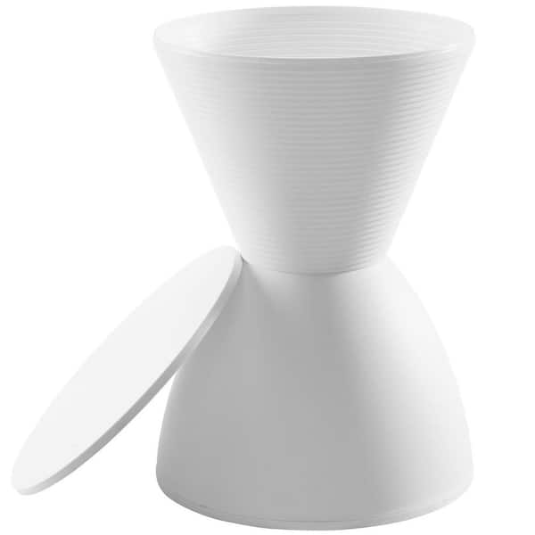 MODWAY Haste White Stool