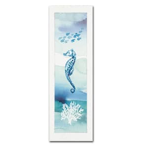 19 in. x 6 in. "Sea Life VIII" by Lisa Audit Printed Canvas Wall Art