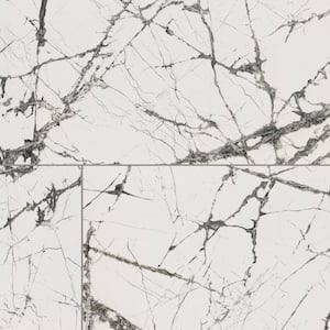 Andrassy 24 in. x 48 in. Polished Porcelain Marble Look Floor and Wall Tile (15.50 sq. ft./Case)