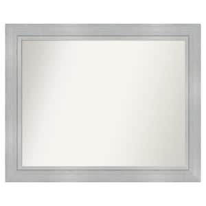 Romano Silver 47.25 in. x 38.25 in. Custom Non-Beveled Wood Framed Batthroom Vanity Wall Mirror