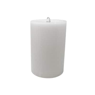 Aromatherapy White Wax Pillar Color-Changing Candle Fountain