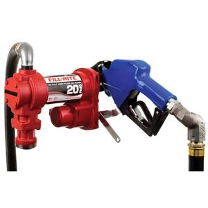 12-Volt 20 GPM 1/4 HP Fuel Transfer Pump (Arctic Package)