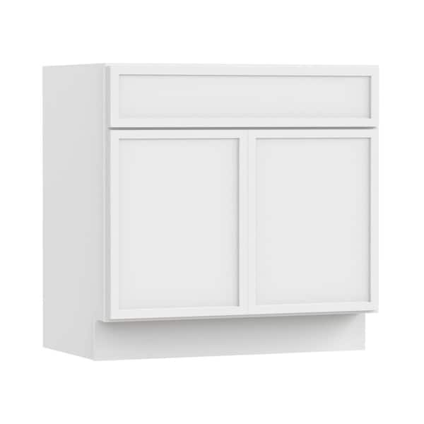 Vanity Art 33 in. W. x 21 in. D x 32.5 in. H 2-Doors Bath Vanity ...