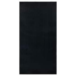 Easy clean, Waterproof Non-Slip 2x3 Indoor/Outdoor Rubber Doormat, 20 in. x 39 in., Black