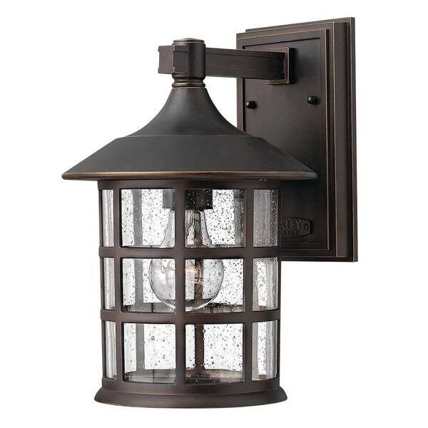 Hinkley Freeport Medium Outdoor Wall Mount Lantern, Oil Rubbed Bronze