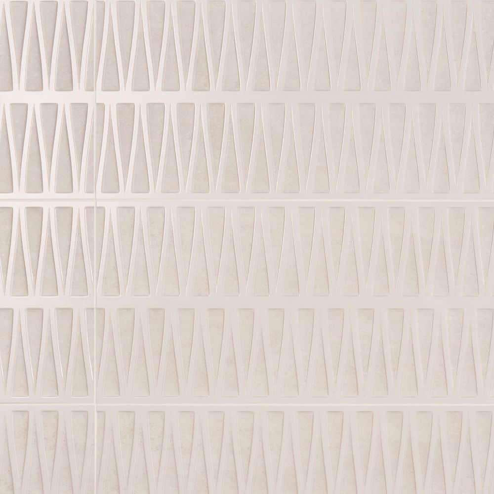 Terravine Deco White 11.73 in. x 35.35 in. 3D Mixed Finish Ceramic Wall Tile (11.62 sq. ft./Case) price history on PriceWatchPro