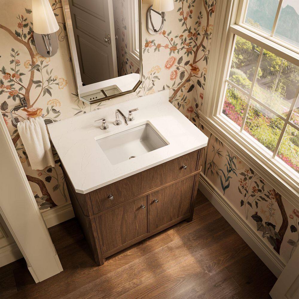 Claude by Studio McGee 36 in. Freestanding Draper Oak Bath Vanity with Bianco Bella Quartz Top price history on PriceWatchPro