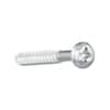 8 x 1 1/2 Phillips Round Head Wood Screw Zinc Plated 2586039