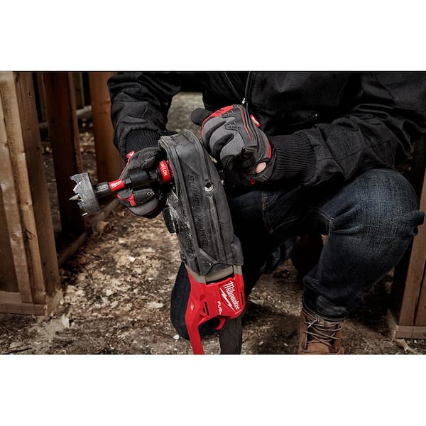 Milwaukee M18 FUEL 18 Volt Lithium-Ion Brushless Cordless Hole Hawg 1/2 in. Right  Angle Drill - Tool Only