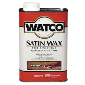 Minwax 785004444 Paste Finishing Wax, 1-Pound, Natural