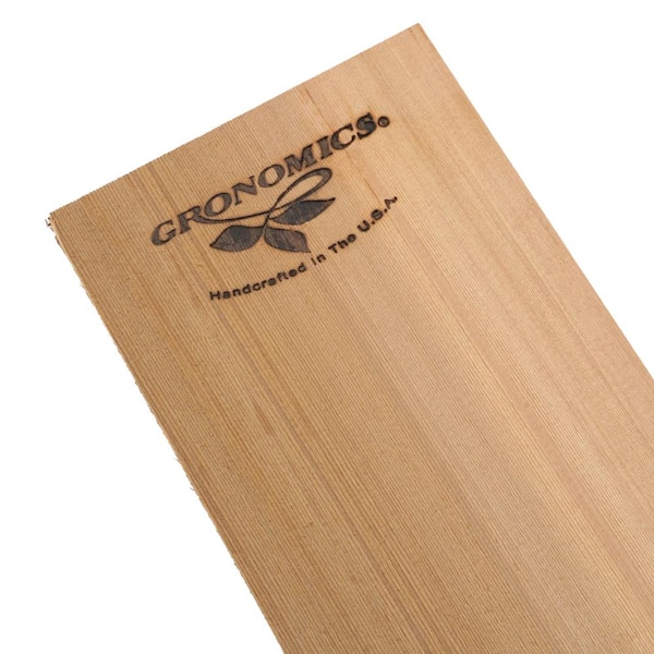 Gronomics Cedar Grilling Planks 10 Pack Gcp 5 5 13 5 C10 The Home Depot