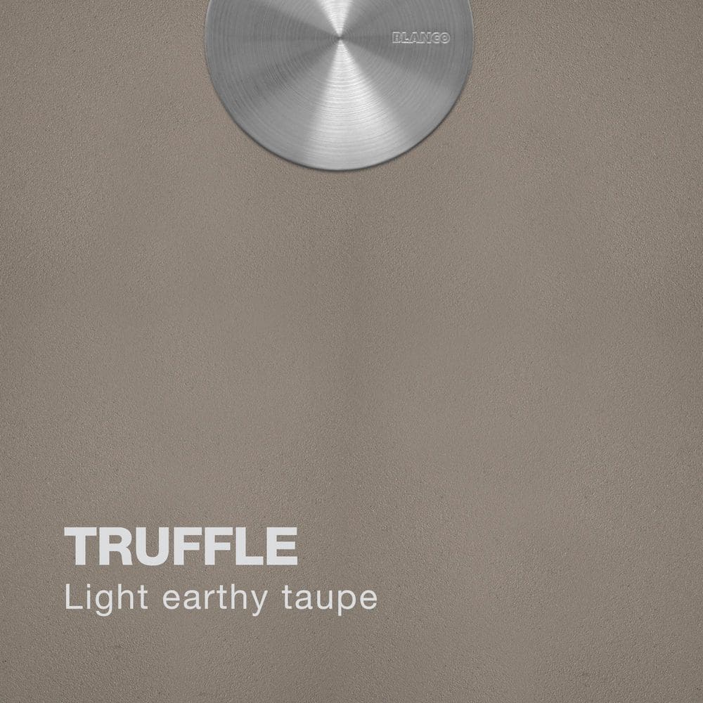 Truffle Granite Composite Single Bowl Drop-In/Undermount Kitchen Sink
