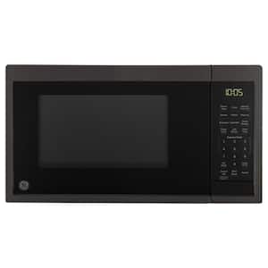 0.9 cu. ft. Smart Countertop Microwave in Black Stainless Steel, Fingerprint Resistant