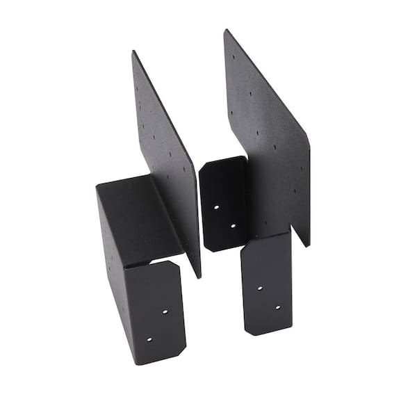 FORTRESS Evolution Steel Black Deck Framing Single Beam to Post Bracket