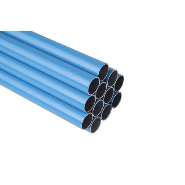 RapidAir FastPipe 1 in. OD x 7/8 in. ID x 19 ft 6 in. Aluminum Tubing (12-Pack)