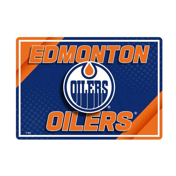 Evergreen Edmonton Oilers NHL Multicolor Rectangle Desklite LED Decor