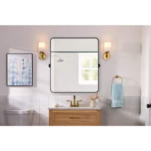 Glacier Bay 20 in. W x 24 in. H Rounded Rectangle Framed Wall Bathroom ...