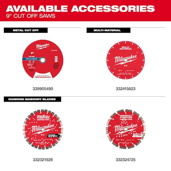 Milwaukee M18 FUEL ONE-KEY 18V Lithium-Ion Brushless Cordless 9 in
