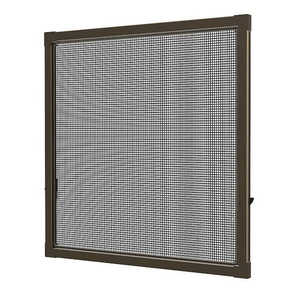 Casement Series 24.9375 in. x 67.40625 in. Bronze Aluminum Replacement Window Screen Compatible with Andersen