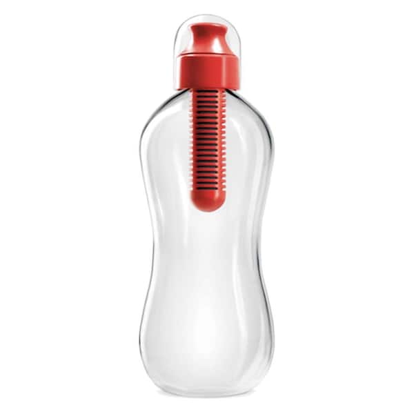 bobble 18.5 oz. Water Filtration Bottle in Red